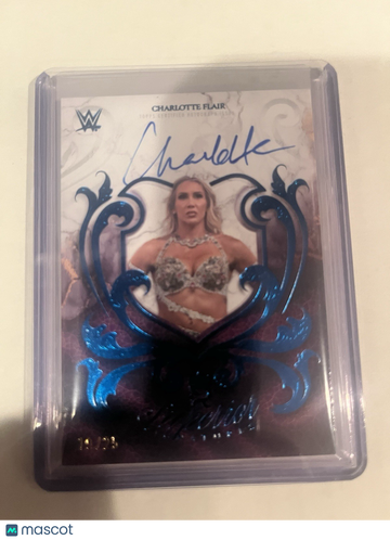 2025 Topps Royalty WWE Wrestling Charlotte Flair #SUP-CFL Signatures Serial Number