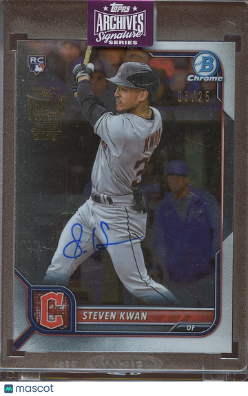 2025 Steven Kwan Rookie Topps