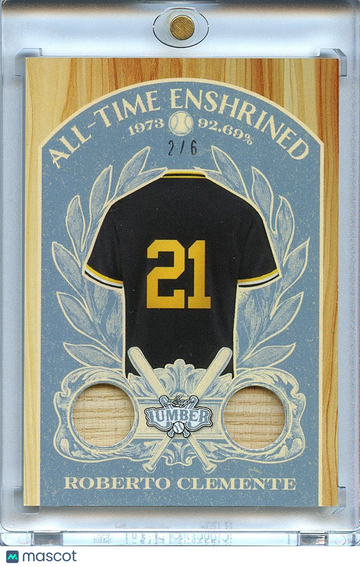 2025 Leaf Roberto Clemente Relic