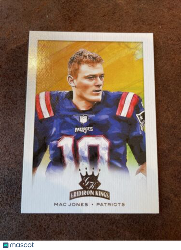 2021 Panini Chronicles - Gridiron Kings #GK-5 Mac Jones (RC)