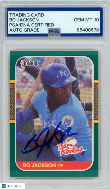 1990 Bo Jackson PSA A Auto 10