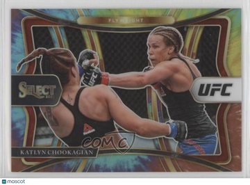 2021 Panini Select UFC - [Base] - Tie-Dye Prizm Katlyn Cerminara #165 Tie-Dye Prizm 10/25
