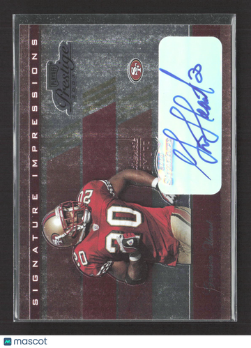 2003 Playoff Prestige Signature Impressions Garrison Hearst #SI-8 /50