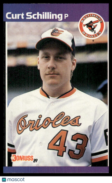 1989 Donruss Curt Schilling #635 RC
