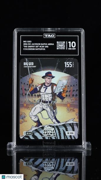 2026 Bo Jackson Battle Arena Big Geo #CBF-543 Colosseum Battlefoil TAG 10