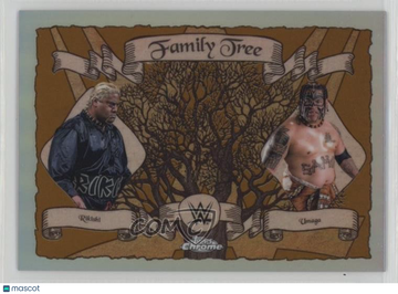 2025 Topps Chrome WWE Umaga Rikishi #FT-RU Gold Refractor 12/50 Parallel/Variety Insert