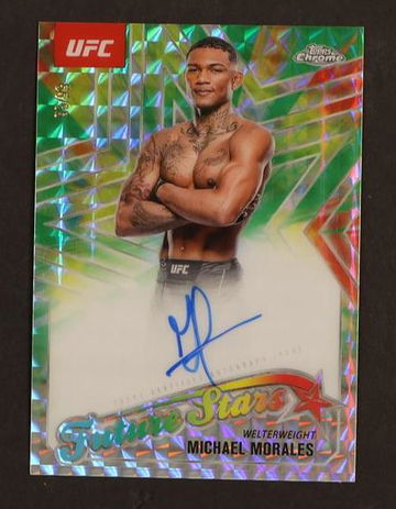 2023 Topps Chrome FSA-MS Michael Morales Future Stars Auto