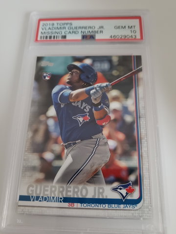 2019 topps vladimir guerrero nno psa 10
