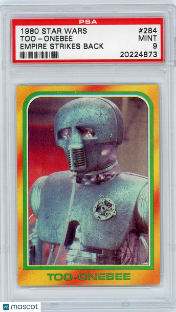 1980 Star Wars Empire Strikes Back Too-Onebee #284 PSA 9