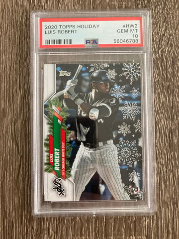 Luis Robert Topps Holiday 