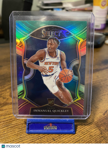 2020-21 Panini Select Immanuel Quickley #85 Blue