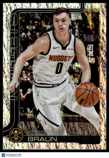 2025-26 Topps Christian Braun #102 Sandglitter