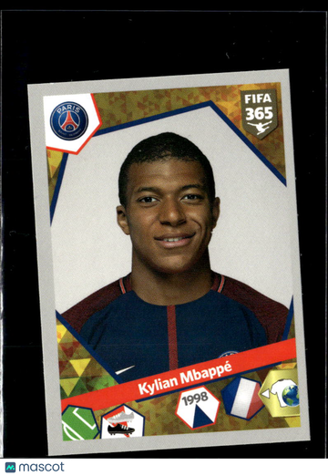 2018 Panini FIFA 365 Kylian Mbappé #250