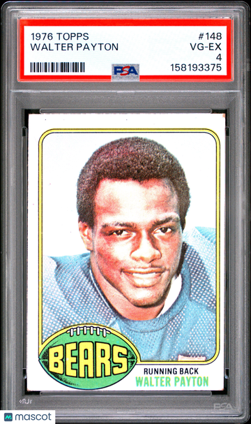 1976 Topps Walter Payton #148 PSA 4