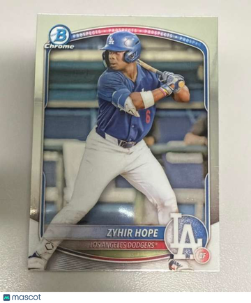 2025 Bowman Chrome Prospects Zyhir Hope #BCP-2