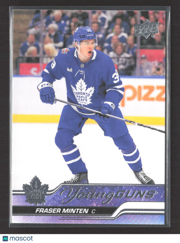 2024 Upper Deck Series 2 Young Guns Fraser Minten #482