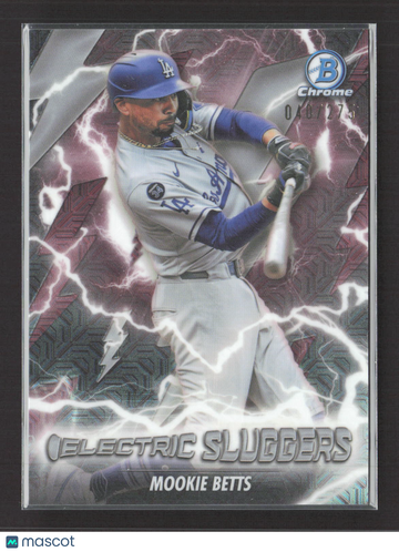 2026 Bowman Chrome Electric Sluggers Mookie Betts #ES-5 /275