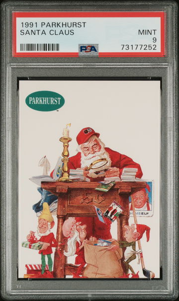 1991 Parkhurst Santa Claus PSA 9  Rare