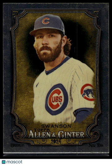 2024 Topps Allen & Ginter Dansby Swanson #10 Chrome
