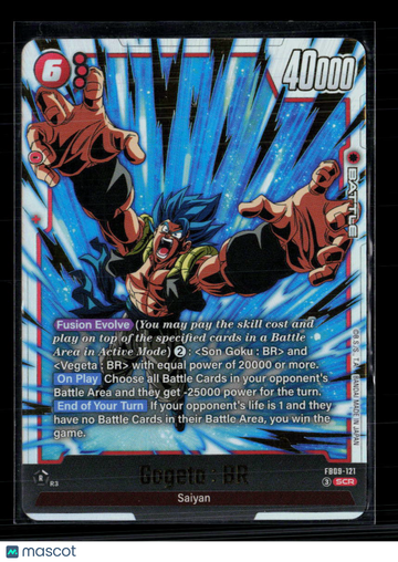 2024 Dragon Ball Super Fusion World Awakened Pulse Gogeta : BR Holo Secret Rare SCR