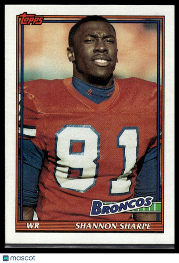 1991 Topps Shannon Sharpe #563