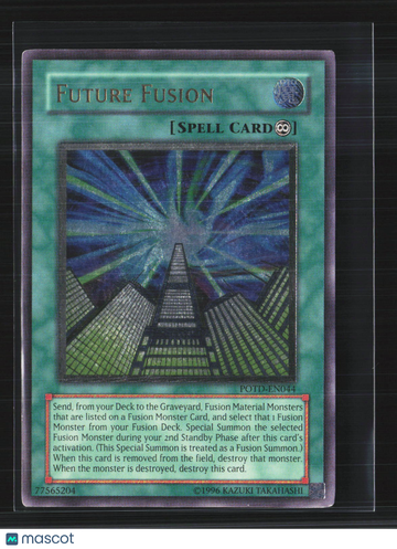 2006 Yu-Gi-Oh! Power of the Duelist Future Fusion Super Rare Continuous Spell Card #POTD-EV044