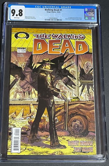 Walking Dead #1 CGC 9.8  1st appearance Rick Grimes