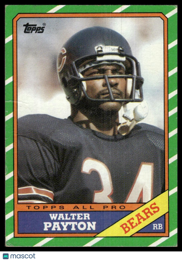 1986 Topps Walter Payton #11