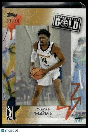 2024 Topps G-League Charles Bediako #35 Gold /50