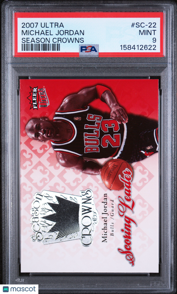 2007 Ultra Season Crowns Michael Jordan #SC-22