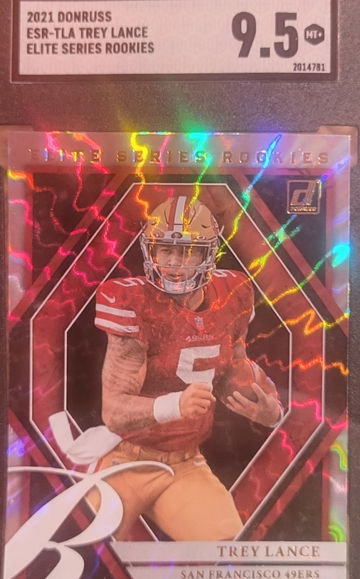 2021 Donruss Elite Series Rookies Trey Lance