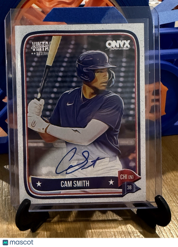 2024 Leaf Metal Cam Smith Onyx Rookie