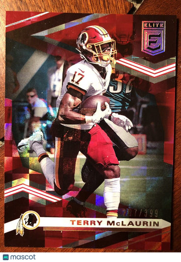 Terry McLaurin 2020 Donruss Elite #60 Red Parallel #207/399 Redskins Ohio St.
