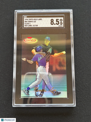 1998 Topps Gold Label Travis Lee #84 Class 1 SGC 8.5