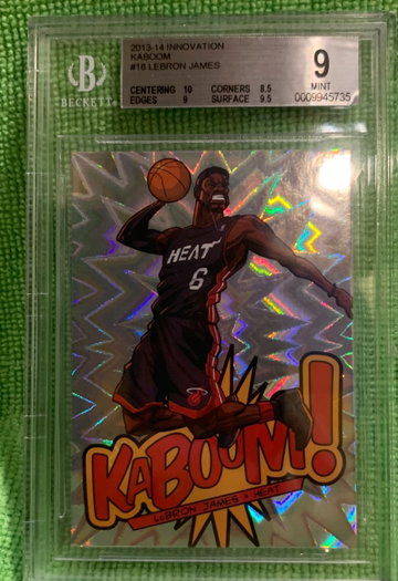 LeBron James 2013-14 Panini Kaboom!