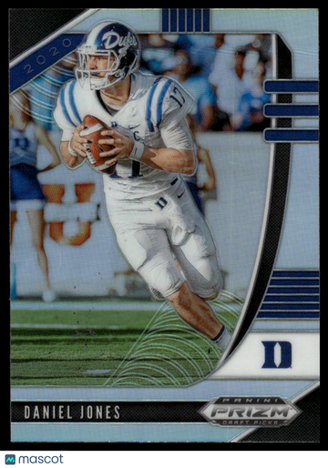 2020 Panini Prizm Draft Picks Daniel Jones #23 Prizms Silver