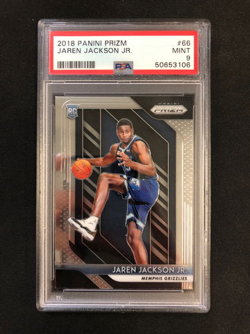 2018 Panini Prizm - Jaren Jackson Jr - Rookie Base PSA 9 Mint