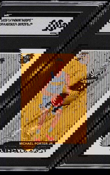 Graded 2018-19 Panini Hoops MICHAEL PORTER JR #254 Rookie RC SGC 10 Gem Mint