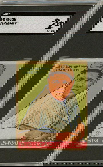 1933 Goudey Babe Ruth #181 SGC 2 P1296