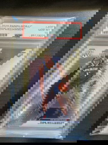 2019-20 Panini Mosaic Zion Williamson Rookie Card RC PSA 10 Gem Mint Pelicans🔥