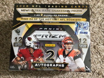 2020 Panini Prizm FOTL Football Hobby Sealed Box