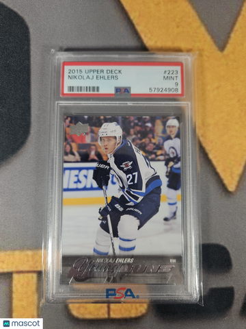 2015 Upper Deck Nikolaj Ehlers #223 PSA 9
