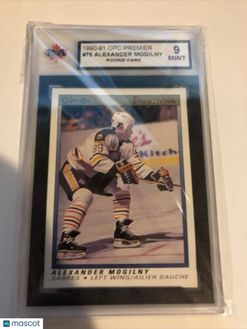 1990-91 O-Pee-Chee Premier Alexander Mogilny Rookie KSA 9