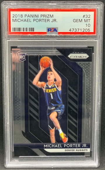 Michael Porter Jr 2018 Panini Prizm PSA 10