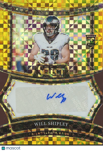 2024 Will Shipley Rookie Panini Authentic