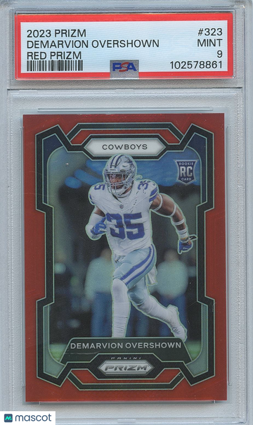 2023 Panini Prizm DeMarvion Overshown #323 PSA 9