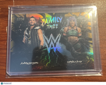 2026 Topps Chrome WWE Johnny Gargano Candice LeRae Gold