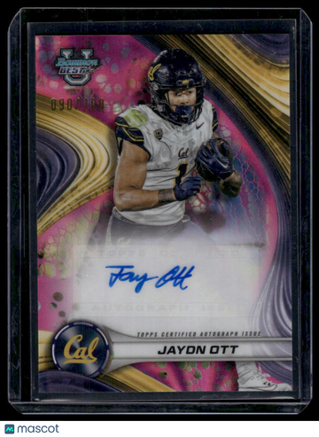 2024 Bowman University Best Jaydn Ott #BOA-JO Best of 2024 Autographs Pink Lava Refractor SN,AU