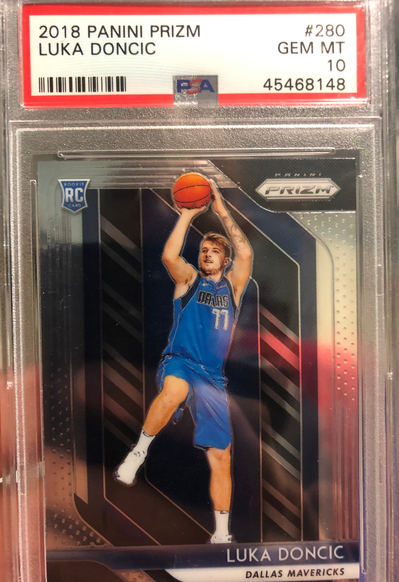 Luka Doncic 2018 Prizm PSA 10