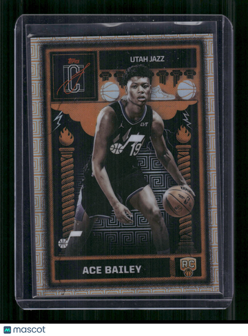 2025 Topps Signature Class Ace Bailey #ODY-4 Rookie